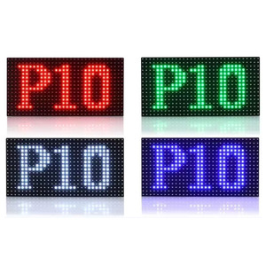Rote Farbe Semi-Outdoor DIP 320*160mm LED-Modul P10 Einfarbig für P10 zum Ausführen von Message LED-Anzeige LED-Panel - Product Image 4
