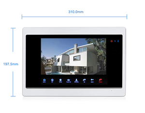 Botón Táctil dual audio, video, intercomunicador sistema de intercomunicaciones habitación de la puerta de intercomunicación Teléfono para casa villa - Product Image 2