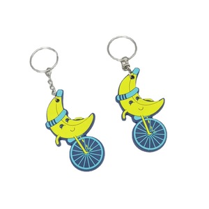 Diseño personalizado llavero de PVC suave código QR 2d 3D llavero PVC Impresión logotipo promoción regalo llavero - Product Image 5