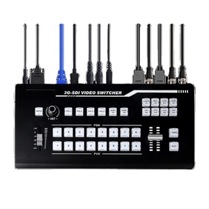 Zoomking-Mezclador de vídeo en directo para conciertos, iglesia, 4 entradas xSDI, salida USB, vídeo en tiempo Real - Product Image 1