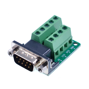 D-SUB 9pin DB9 Male Female Adapter Signals Terminal Module RS232 Serial To Terminal DB9 连接器 - Product Image 3