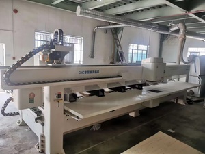 Hochpräziser automatischer Doppel-CNC-Fräser Mehr schicht iger Schienen platten möbel Kleider schrank Holz schneiden Premium-Holz fräser - Product Image 5