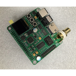 Ahududu Pi DAC ses şifre çözücü kurulu HIFI genişletme modülü destekler koaksiyel Fiber I2S için ahududu Pi 3B 3B + 4B