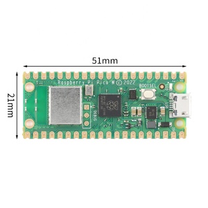 Nueva Placa de desarrollo de microcontrolador Raspberry Pi Pico W Original RP2040 procesador de doble núcleo