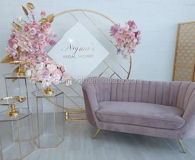 Đám Cưới Backdrop Acrylic Bệ Đứng Rõ Ràng Acrylic Plinths