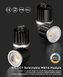 反射器样式3色发光二极管筒灯模块3000K/4000K/5000K TRI CCT发光二极管MR16模块 - Product Image 3