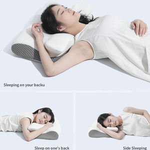 Popüler ayarlanabilir dalga bellek köpük yastık boyun kontur ortopedik servikal uyku bellek köpük yastık - Product Image 3