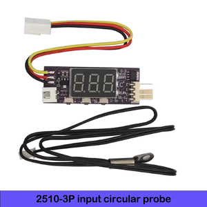 DC 12V 4 cables PWM ventilador Control de temperatura gobernador temperatura velocidad pantalla Digital soporte 3A ventilador Control de encendido/apagado - Product Image 3