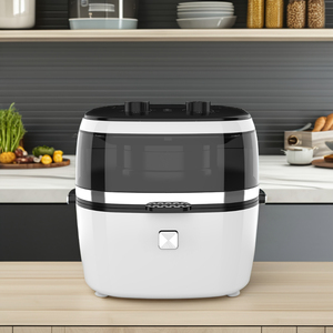 Nồi chiên không khí điện 6.5L hiện đại thông minh không có dầu cửa sổ trực quan nồi Nhựa chống dính 1 năm chúng tôi cắm 4L Lò Nướng Gia Đình sử dụng nhà khách sạn - Product Image 3