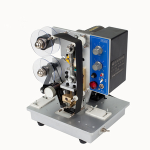 Halbautomat isches Heiß präge folien band Verfalls datum Handbuch Chargen nummer Codierung Druckmaschine/Farbband codier maschine Bester Preis - Product Image 2