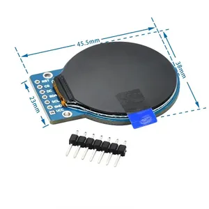 TFT-Display 1,28-Zoll-TFT-LCD-Anzeigemodul Rund RGB 240*240 GC9A01 Treiber 4-Draht-SPI-Schnittstelle 240x240 PCB Für Arduino - Product Image 3