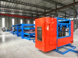 Shipping to Israel EPS <strong>Sandwich</strong> <strong>Panel</strong> Making Machine Rock Wool <strong>Sandwich</strong> Sheet <strong>Production</strong> <strong>Line</strong>