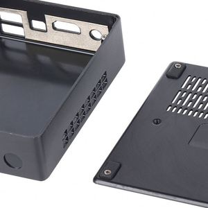 Mini custodia per Pc in alluminio involucro da gioco con ventola Cpu componenti Cabinet Fabrica De Escritorio portello sotterraneo