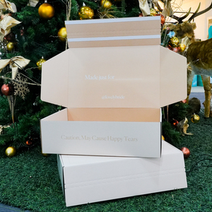 Custom Packing <strong>Box</strong> 30x25x12 cm Waterproof Shipping <strong>Box</strong> Cardboard Packaging Boxes for Custom Shipments - Product Image 4