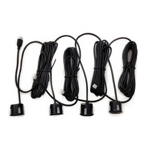 Sensor de aparcamiento automático, Kit de Parktronic con pantalla LED, Radar de aparcamiento automático con 4 sensores, sistema de detección de Monitor de marcha atrás - Product Image 3