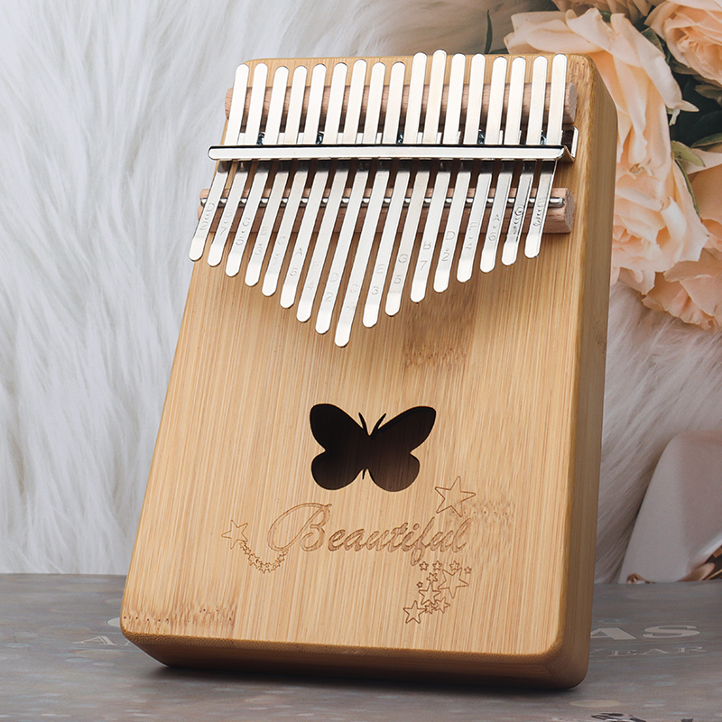 mariposa de bambú