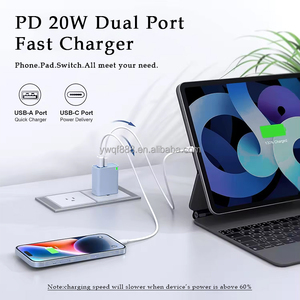 2024 son şarjlı ışık PD 20W çift tip C ve USB hızlı şarj kafa iPhone 15 için evrensel şarj seçimi - Product Image 3