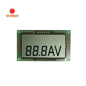 7 Segment LCD-Modul tn benutzer definierte monochrome Solarenergie Generator Beschilderung Batterie ladung Lades teuerung Bildschirm Anzeige LCD - Product Image 5