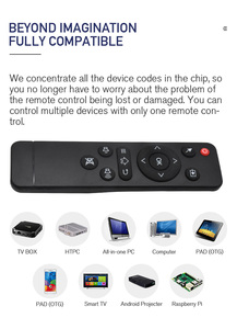 Hochwertige universelle Smart Ir-Fernbedienung mit Lern funktion für TV CBL DVD SAT STB DVB Universal fernbedienung - Product Image 4