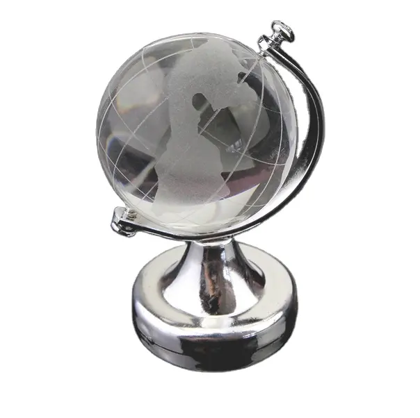 Декоративный хрустальный Настольный шар мира хрустальный шар с картой мира для свадебного стола центральный кусок подарки