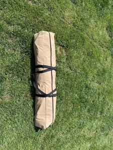Modernes quadratisches Zelt für Camping-Strand garten im Freien mit Pop-up-Windschutzscheiben-Wand baumwoll stoff und Stahlrahmen für Windschutz