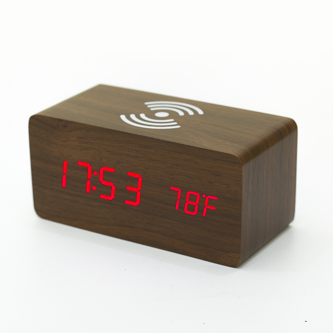 Legno Marrone Luce Rossa