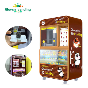 Máquina expendedora completamente automática Máquina para hacer chocolate 3D para niños Máquina Expendedora de alimentos saludables - Product Image 1