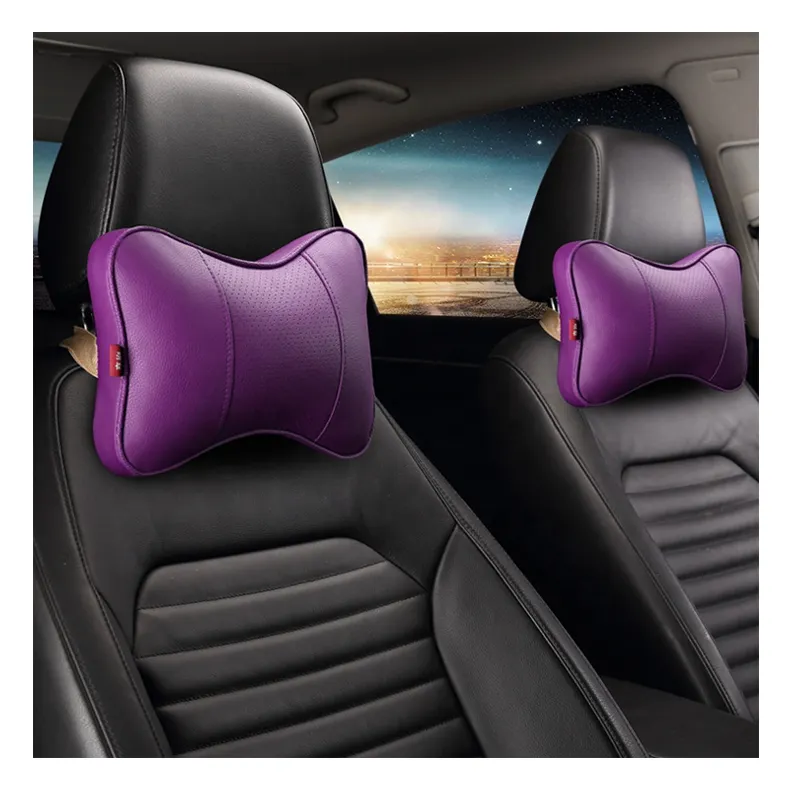 Car Neck Pillows Support Seat Universal Backrest Safety Pillow Auto Interior Accessories Car Headrest Pillow