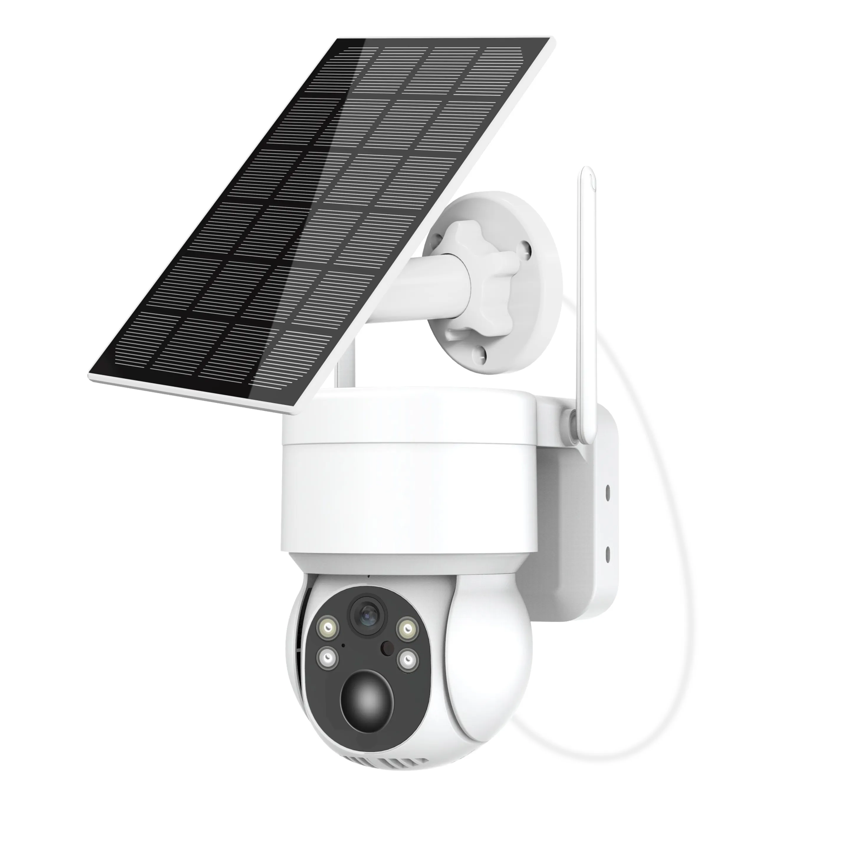 4mp Icsee Cámara Solar para exteriores Wireless Home 360 Ptz 4mp Panel Powered Cctv Ip Vigilancia DE SEGURIDAD 4mp Solar mini cámara Wifi