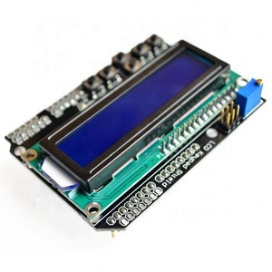 LCD Tastatur Schild LCD1602 LCD 1602 Modul Anzeige für ATMEGA328 ATMEGA2560 Raspberry Pi blauer Bildschirm