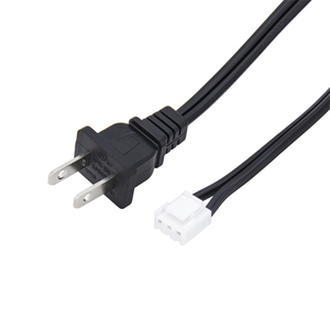Abd 2PIN güç hattı SPT AC 2 çıkışları ile NEMA kadın & NEMA erkek End güç kablosu ile bakır kablo elektrik uzatma kablosu - Product Image 2