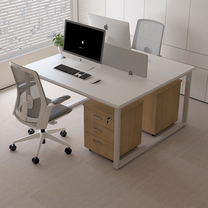 Modernes, prägnantes Design Mobile Workstation Cubicle Office Partition mit Computer Desk für die Arbeit - Product Image 1