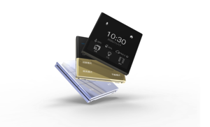 KNX/EIB 2 Gang 4 клавиши Умный домашний переключатель системы Встроенный 2 реле кнопочный переключатель панели - Product Image 4