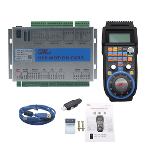 3-Achsen Mach3 Motion Controller 2MHz Ethernet Breakout Board MK3-V + 4-Achsen MPG Handrad Anhänger - Product Image 1
