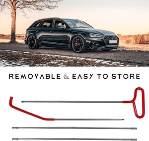 Màu Đỏ Có Thể Điều Chỉnh Chiều Dài Cờ Lê Di Động Dài Pin Puller Hook Kit Đa-Chức Năng Ô Tô Khẩn Cấp Công Cụ Kit Xe Ô Tô - Product Image 6