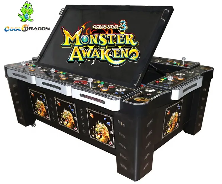 Fish Hunter Arcade Games Cheats Ocean king 3 Monster Awaken macchina da gioco a gettoni cattura la macchina per pesci