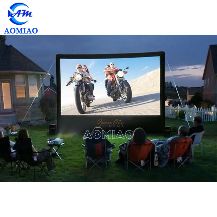 Outdoor inflatable movie screen/cinema inflatable screen/advertising inflatable screen