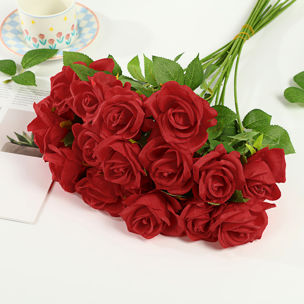 Big red pearl rose