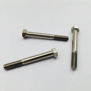 Fabrika kaynağı 1/4 titanium titanyum altıgen cıvata - Product Image 2