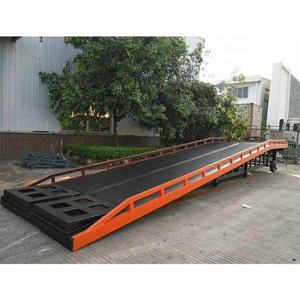 Piattaforma logistica del ponte di scarico di carico del contenitore da 10 tonnellate con componenti del nucleo del motore del telaio della rampa del carrello elevatore da 15 tonnellate - Product Image 1