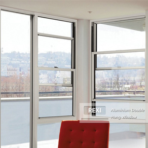 High-Quality Iso Certificated Aluminium Double Hung <strong>Window</strong> Double Glazed <strong>Sash</strong> Single Hung Vertical Sliding Option - Product Image 3