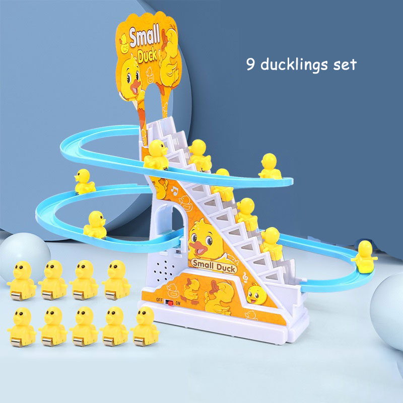 Incluye 9 patitos amarillos (sin pilas)