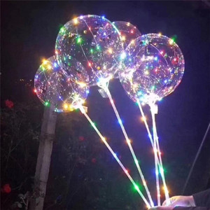 Yüksek parlak strobe dize şenlikli doğum günü partisi süslemeleri renk değiştiren led bobo balon ışığı - Product Image 1
