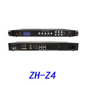 适用于室内外显示屏的发光二极管全彩视频处理器Zh-z8e 8网络端口单屏处理器 - Product Image 4