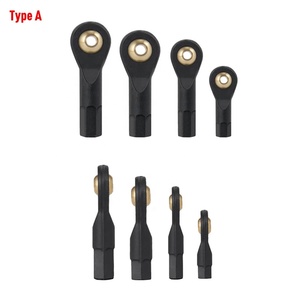 10pcs M2 <strong>M3</strong> Metal Tie Rod End Ball Head Joint <strong>Coupling</strong> for RC Car Parts - Product Image 3