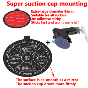 85mm <strong>3M</strong> Strong Sticky Adhesive Mounting Car Dashboard Mounting Disk Base, Suction Cup Phone <strong>Mount</strong> Pad Plate for Dashboard - Product Image 4