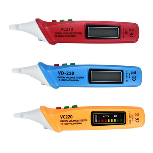 Alarma de voltaje de inducción sin contacto, alarma de luz, detección de circuito doméstico, probador de Sensor de pluma eléctrica - Product Image 1