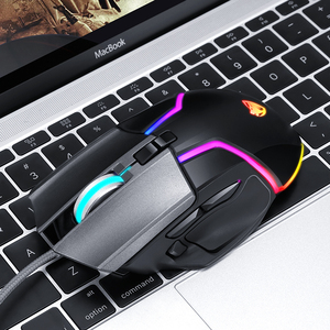Professional Wired Gaming Mouse 6 Button 6400DPI LED Optical USB <strong>Computer</strong> Mouse Game Mice Silent Mouse for PC Laptop Gamer