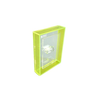 Desktop Detachable Neon Color clear Custom <strong>Large</strong> <strong>DIY</strong> PMMA Acrylic Shadow Box Picture <strong>Frame</strong> - Product Image 1