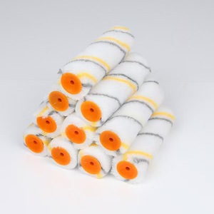 4/6/8 inch đầy đủ bảo hiểm ngón tay cái Grip Con lăn nóng chảy dung môi kháng nhà máy trực tiếp Mini con lăn - Product Image 6